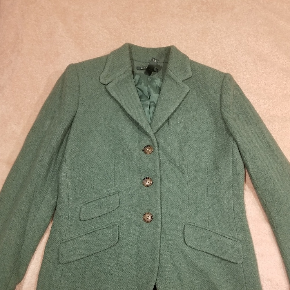 Green blazer